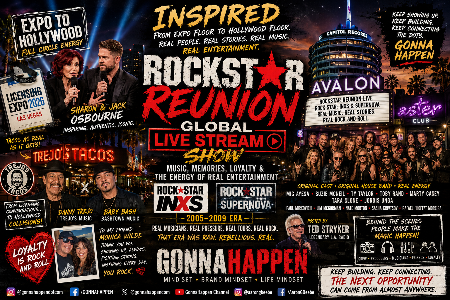 Rockstar Reunion Global Live Stream Show: Music, Memories, Loyalty & The Energy of Real Entertainment