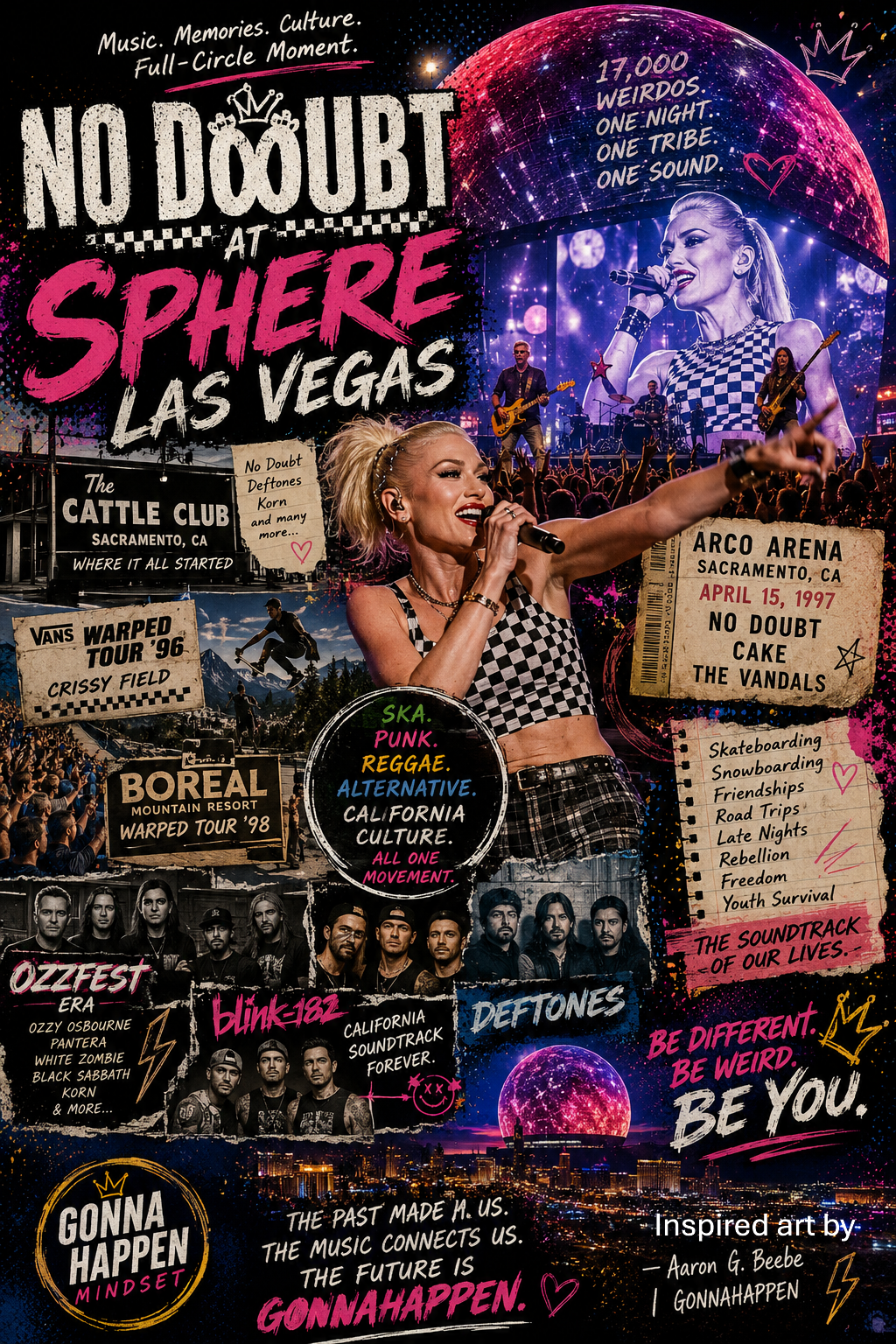 No Doubt at Sphere Las Vegas — Music, Memories, Warped Tour Culture & A Full-Circle Moment