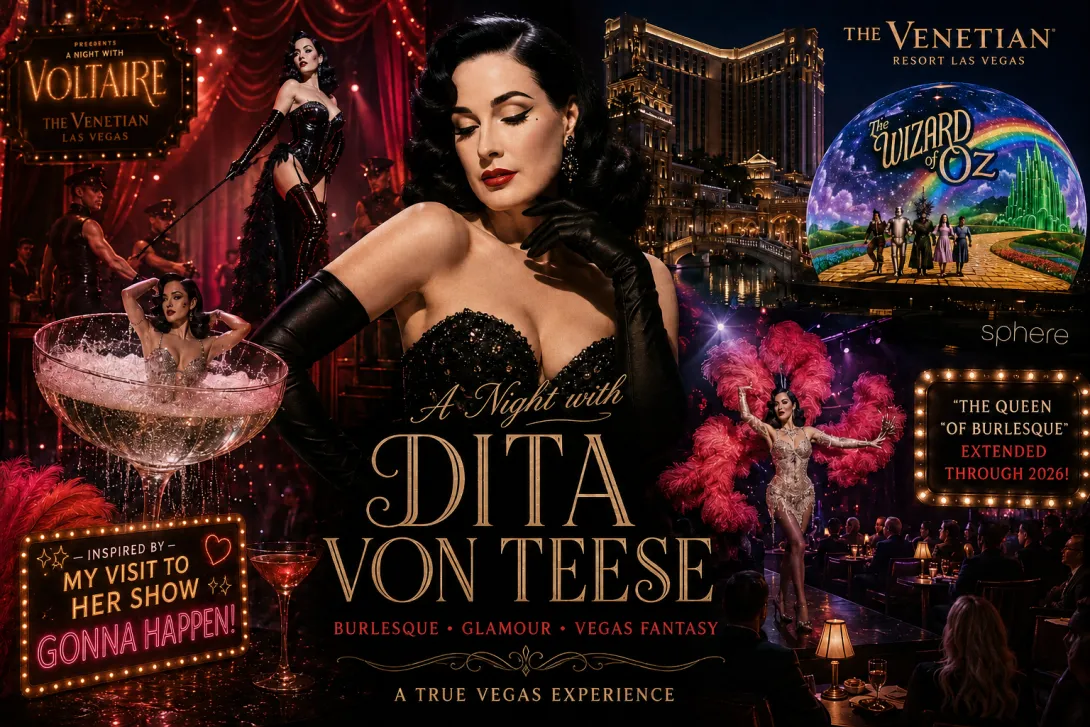 Burlesque, Glamour & Vegas Fantasy: A Night with Dita Von Teese