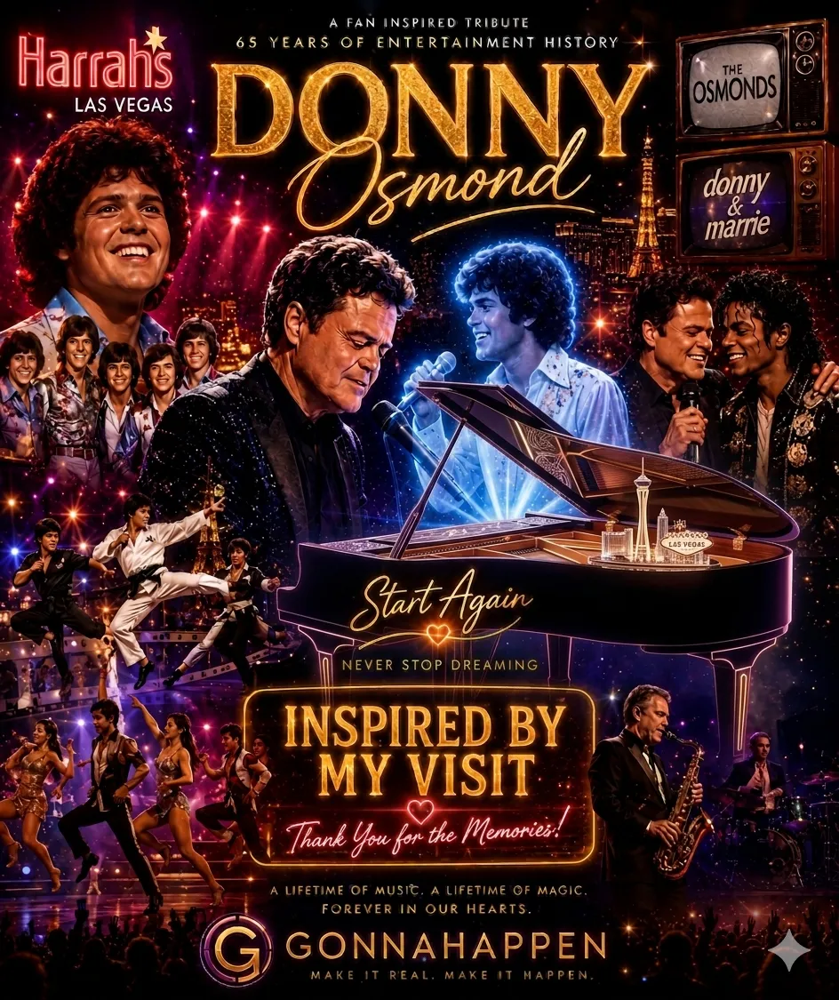 A Night with Donny Osmond at Harrah’s Las Vegas