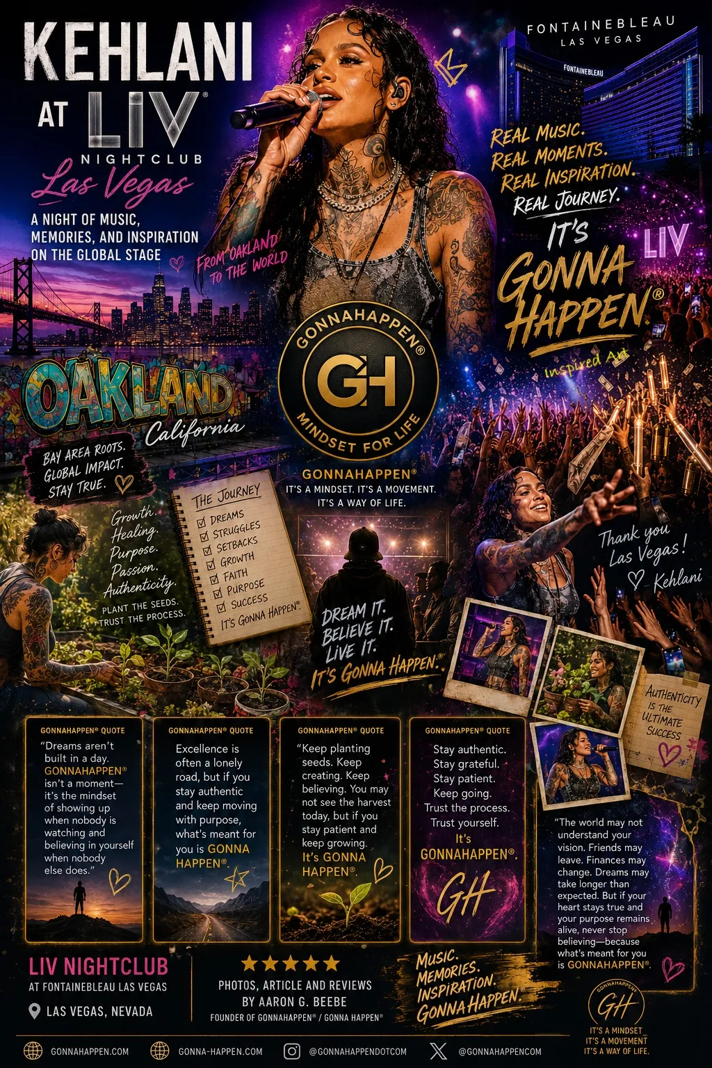Kehlani at LIV Nightclub Las Vegas: A Night of Music, Memories, and Inspiration on the Global Stage By Aaron G. Beebe | GONNAHAPPEN® / GONNA HAPPEN®